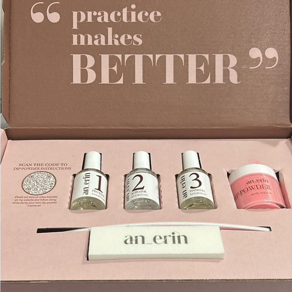 Pink Dip Powder Starter Kit for Women Skincare